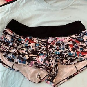 4-way Stretch Lululemon Speed Shorts